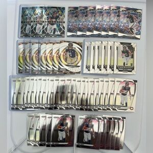 2024 Rome Odunze Panini Prizm Rookie Lot of 57 Cards